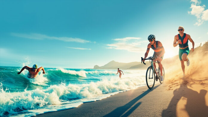 An image illustrating Planning to compete or spectate at the IRONMAN 70.3 Desaru Coast 2025 in Malaysia? This comprehensive guide provides essential information about the race, travel tips, accommodation options, and training advice to help you prepare for this exciting triathlon event.