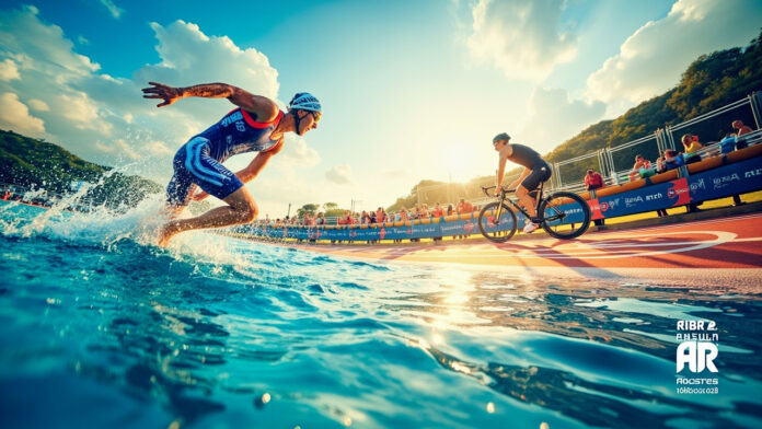 An image illustrating Khám phá Giải Aquathlon 2025 World Triathlon Development Regional Cup tổ chức tại Việt Nam. Bài viết này cung cấp thông tin chi tiết về cơ hội tham gia, địa điểm, lịch trình và những lợi ích khi tham gia sự kiện thể thao quốc tế này.
