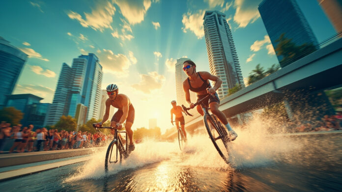An image illustrating This article offers a personal perspective on the growth and evolution of the triathlon movement in Vietnam. It explores the challenges, successes, and future potential of triathlon within the Vietnamese sporting landscape from the viewpoint of someone involved in the sport.