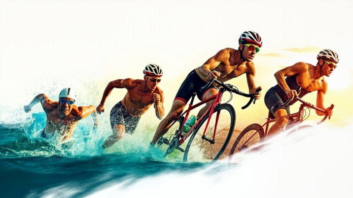 An image illustrating This article provides essential triathlon tips for beginners and aspiring athletes. It covers everything from basic training advice to race day strategies, helping newcomers successfully navigate their first triathlon and helping experienced athletes improve their performances.