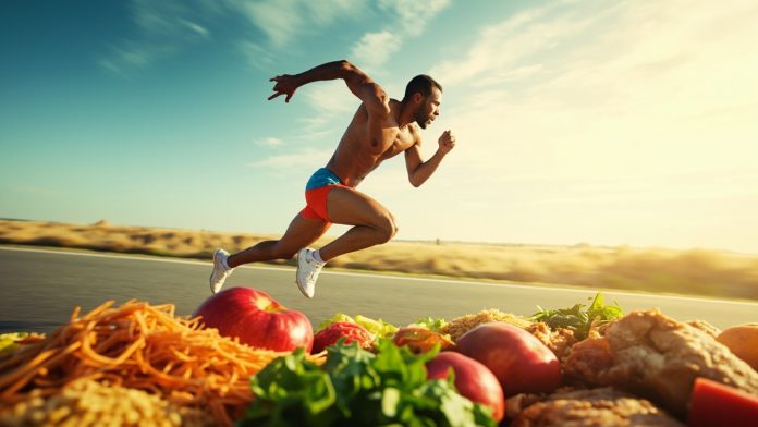 An image illustrating Chế độ ăn uống hàng ngày có ảnh hưởng đến quá trình tập luyện và thi đấu của bạn nhiều hơn bạn nghĩ. Tìm hiểu cách dinh dưỡng khoa học giúp bạn tối ưu hiệu suất, tăng cường năng lượng và đẩy lùi mệt mỏi, đạt được thành tích tốt nhất.