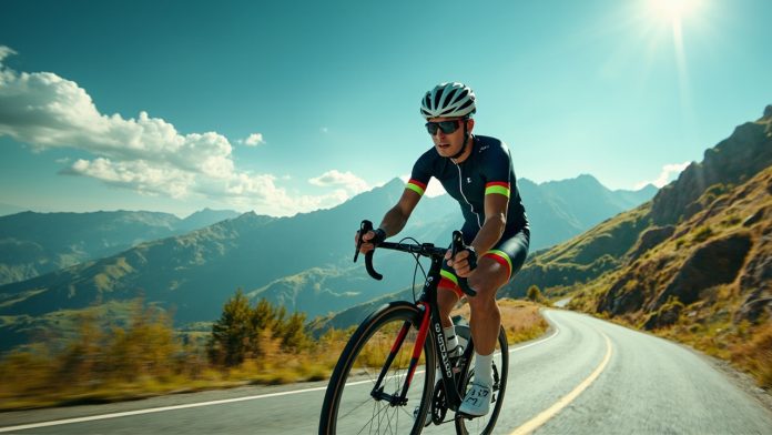 An image illustrating VO2Max là chỉ số quan trọng quyết định sức bền và hiệu suất khi đạp xe. Bài viết này sẽ bật mí các phương pháp tập luyện khoa học giúp bạn tăng VO2Max cho đạp xe một cách hiệu quả nhất, từ đó nâng cao thành tích cá nhân trên mọi cung đường.